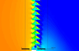 Pressure Drop Analysis of Flow through Louver System
