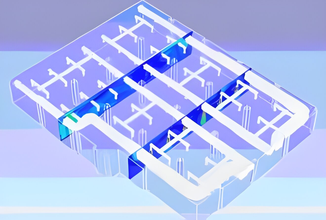 Flow behavior inside building HVAC application