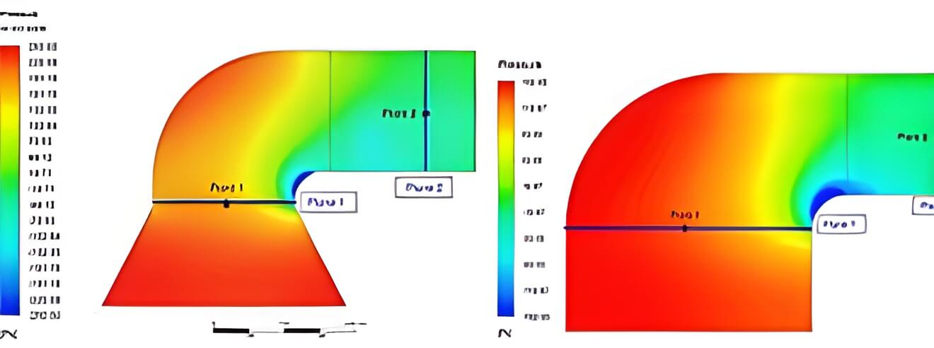 optimizing the design to reduce the pressure drop Output