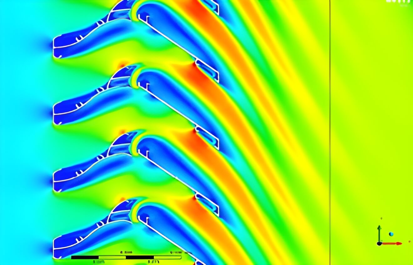 CAD model was utilized to perform CFD simulations