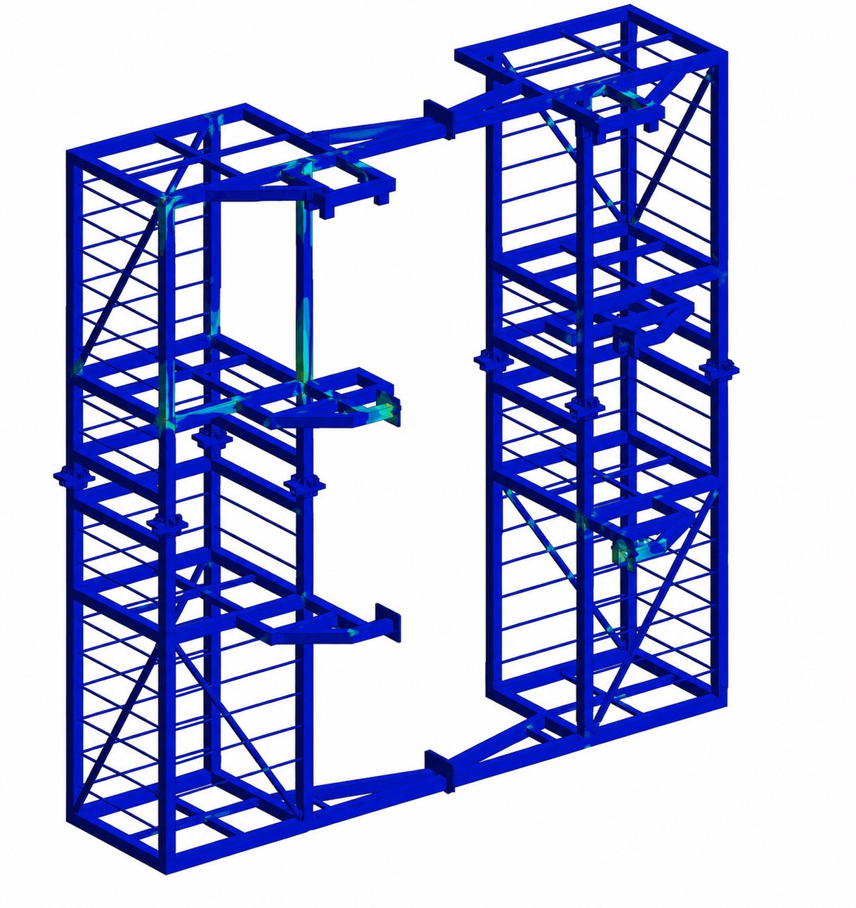 Structural Assessment of Tower Subjected to Wind and Wave Loads