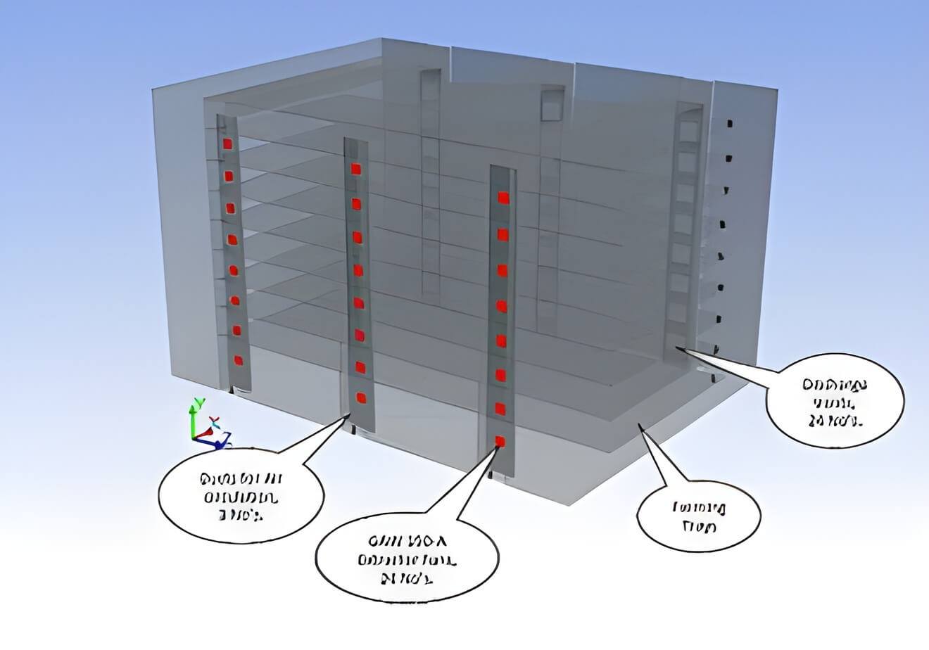Flow Field Analysis of Vertical Farm Unit